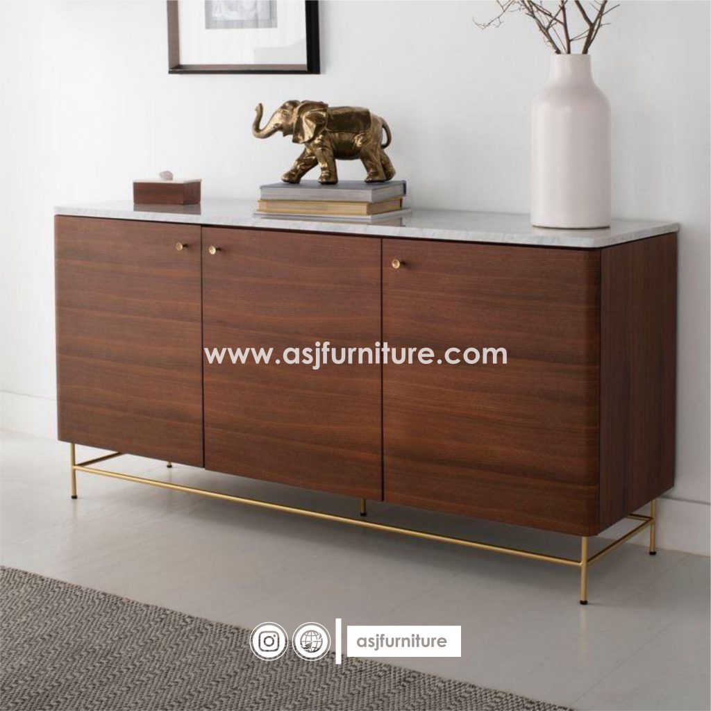 Kabinet Jati Retro Minimalis