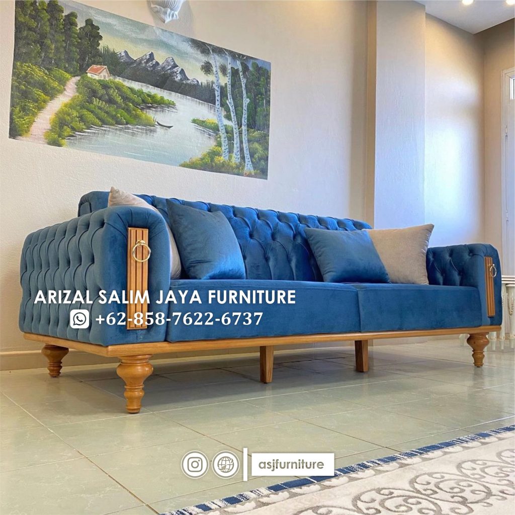 Sofa Tamu Chesterfield New