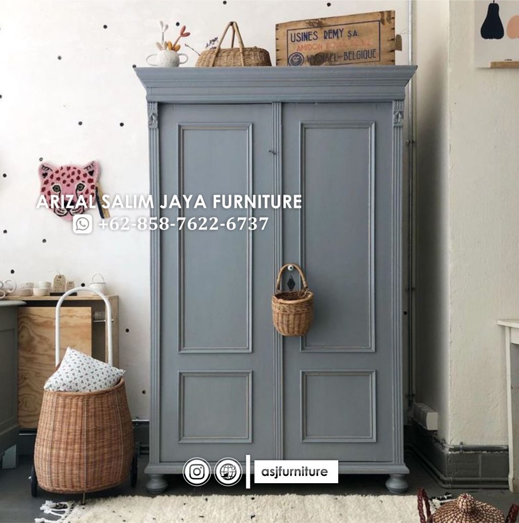 Lemari Pakaian 2 Pintu Minimalis Modern