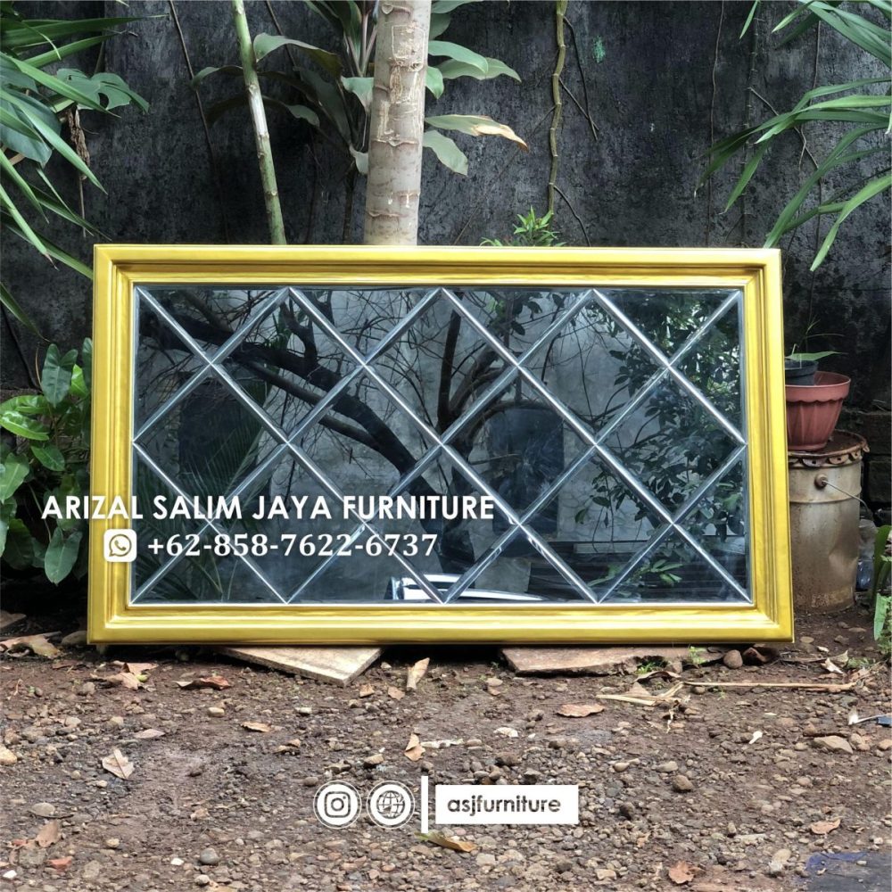 Kaca Bevel Hias Dinding