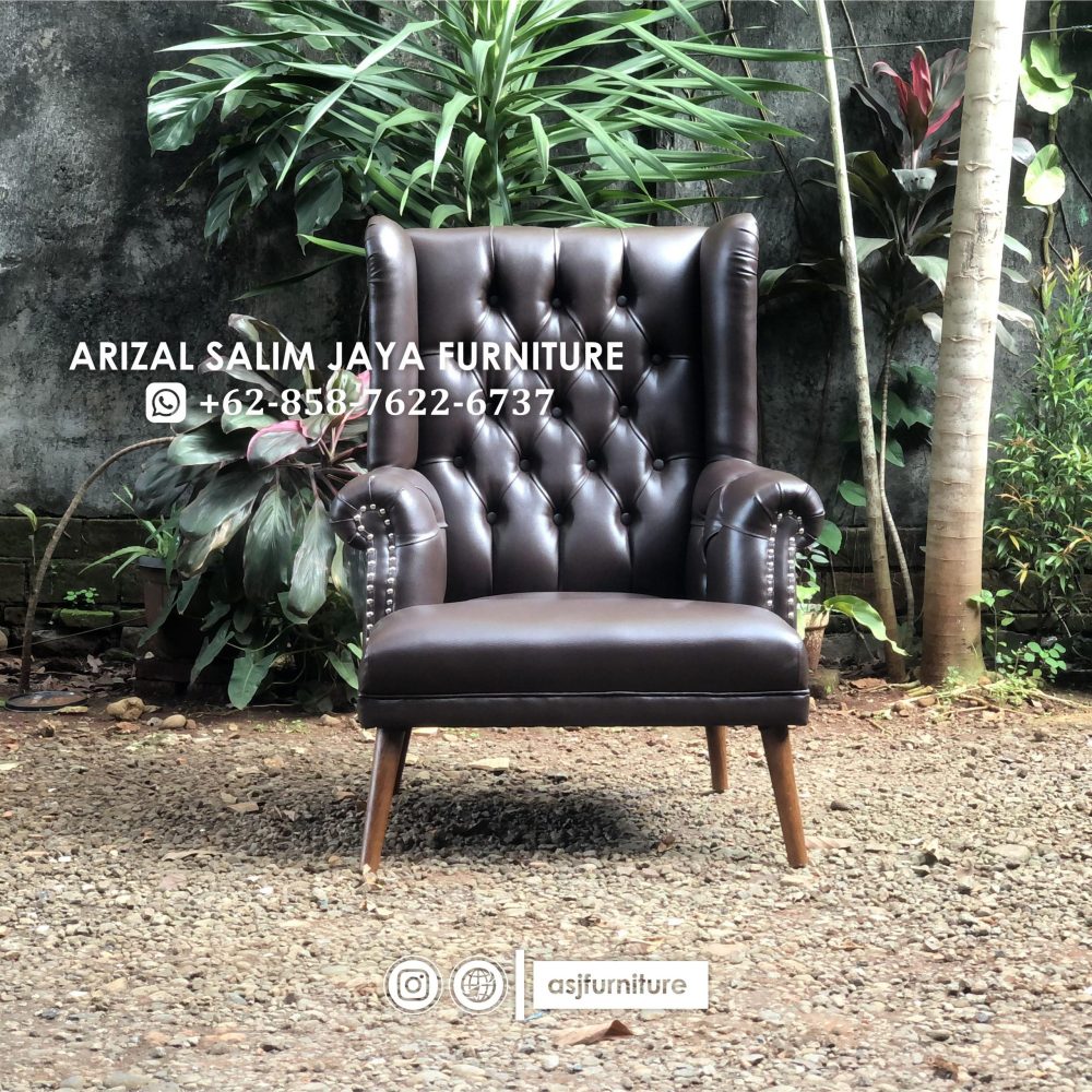 Kursi Single Chesterfield Klasik