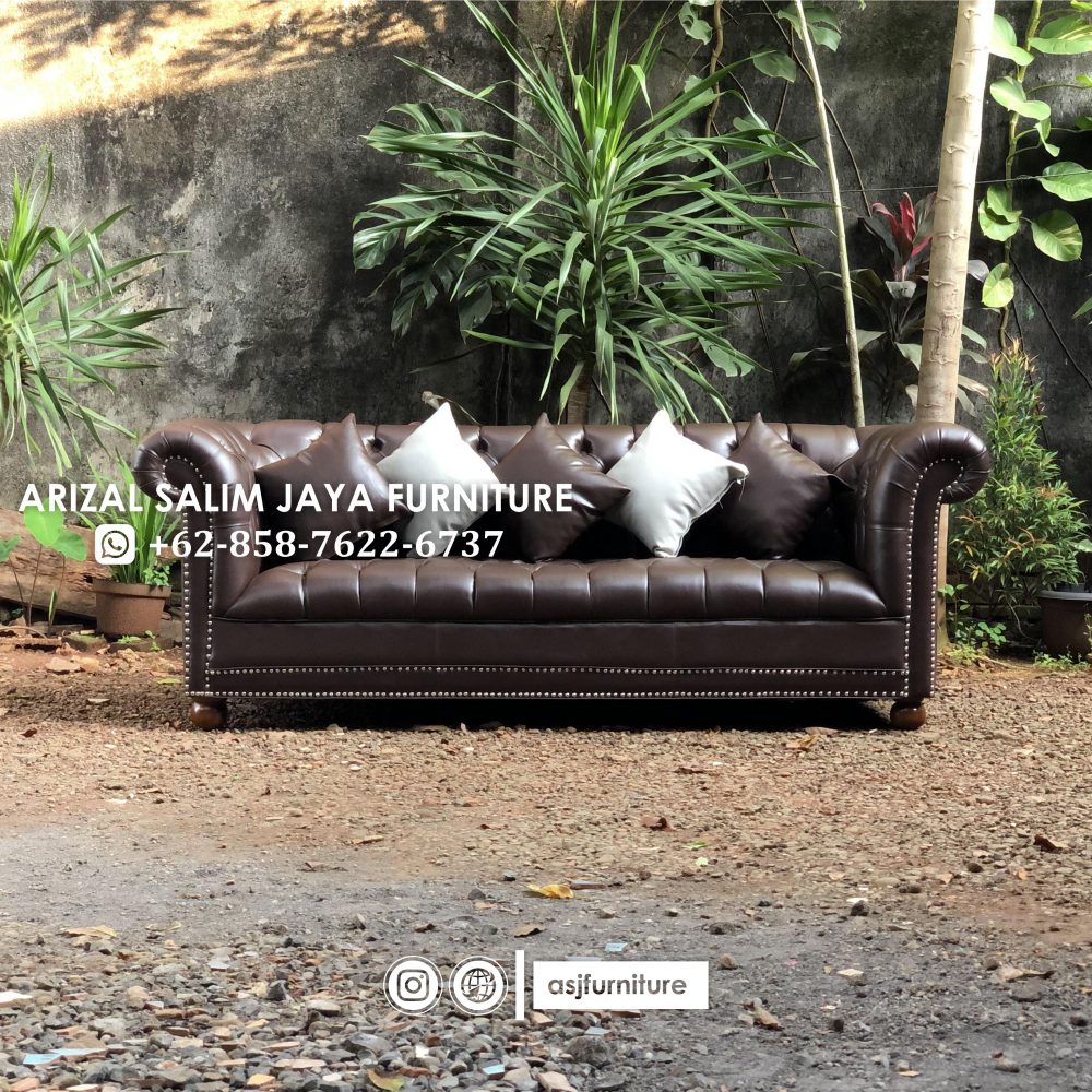 Sofa Chesterfield 3 Dudukan