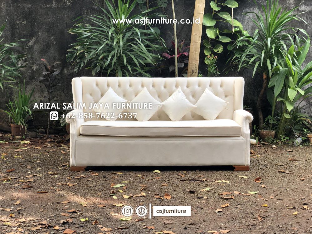 Sofa Tamu Shabby 3 Dudukan - Image 3