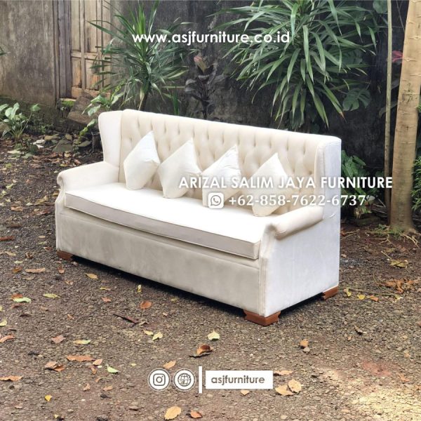 Sofa Tamu Shabby 3 Dudukan
