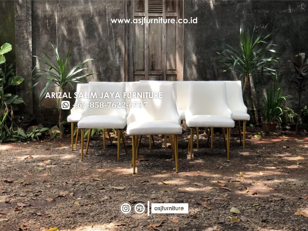 Kursi Makan Modern Kaki Besi