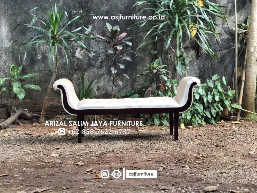 Sofa Bench Jati Minimalis