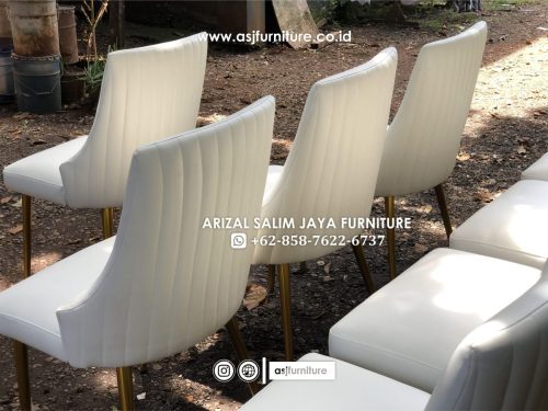 Kursi Makan Modern Kaki Besi