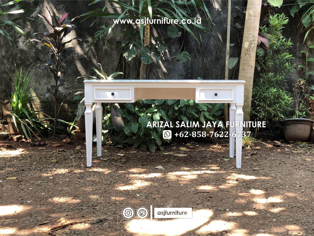 Meja Kerja Minimalis Top Table Marmer