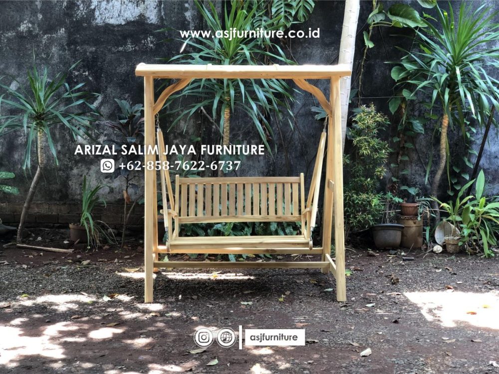 Ayunan Kayu Jati Minimalis