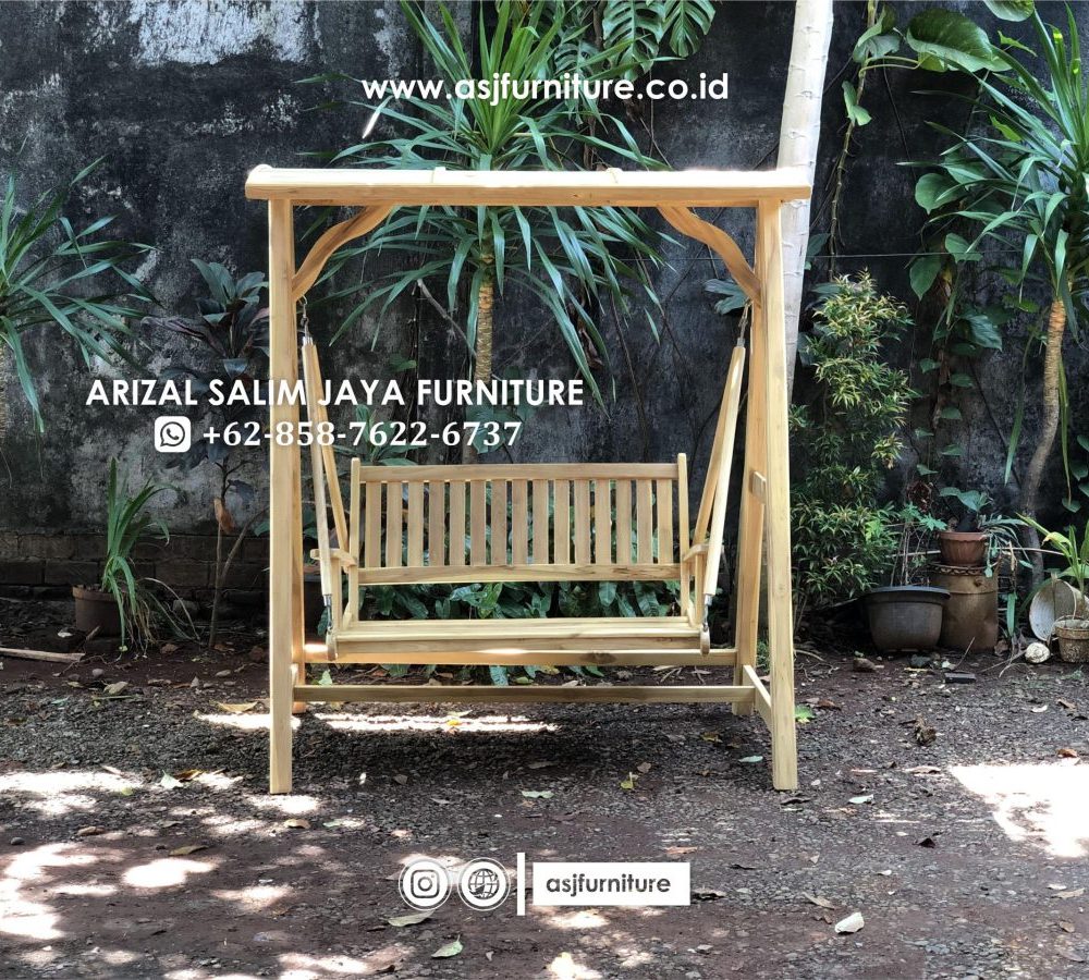 Ayunan Kayu Jati Minimalis