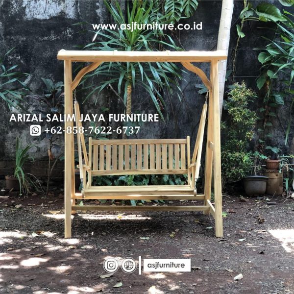 Ayunan Kayu Jati Minimalis