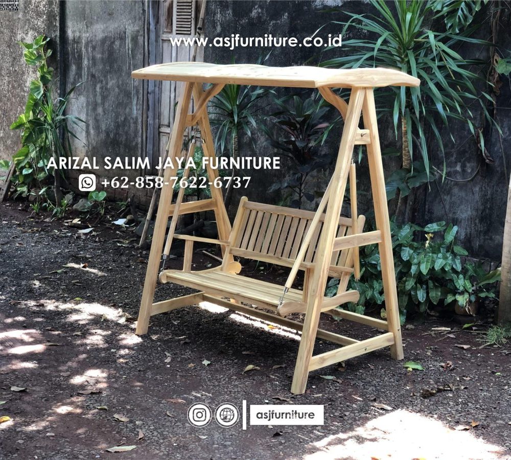 Ayunan Kayu Jati Minimalis