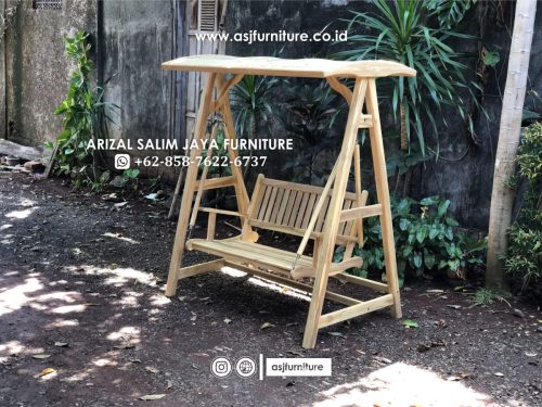 Ayunan Kayu Jati Minimalis