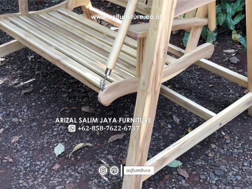 Ayunan Kayu Jati Minimalis