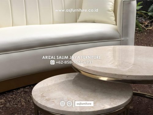 Set Sofa Tamu Meja Stainless Marmer Minimalis Set Sofa Tamu Meja Stainless Marmer Minimalis