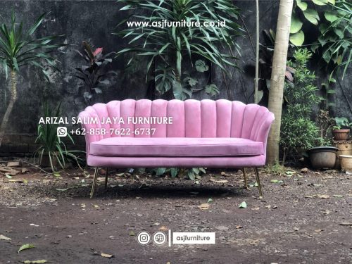 Sofa Kerang 2 Seater Kaki Stainless Sofa Kerang 2 Seater Kaki Stainless
