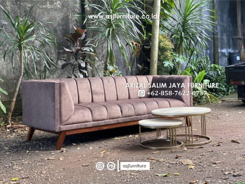 Set Sofa Tamu Jati Modern Meja Stainless Marmer Set Sofa Tamu Jati Modern Meja Stainless Marmer