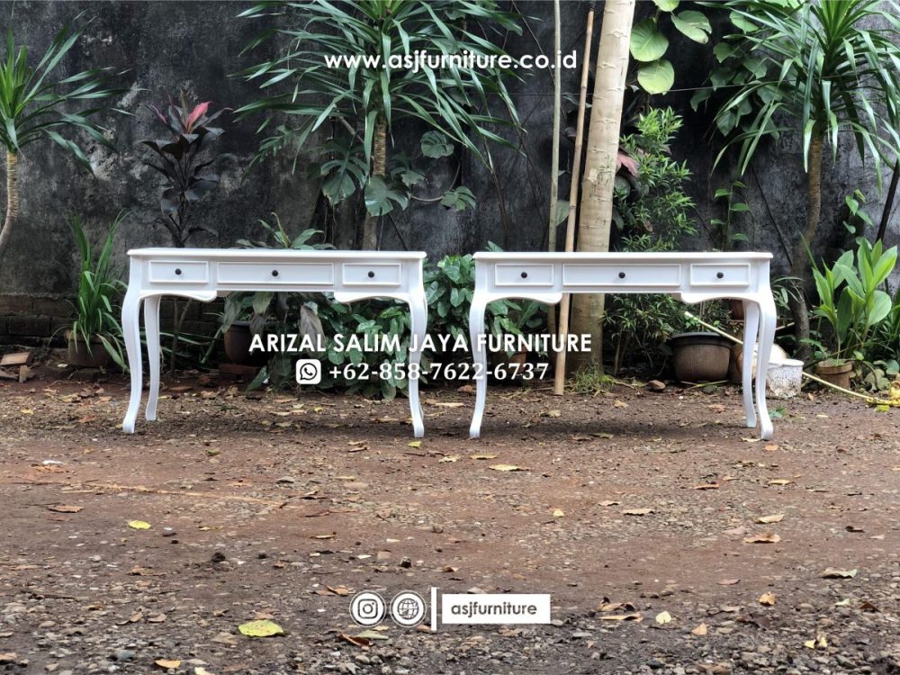 Meja Belajar Shabby Minimalis