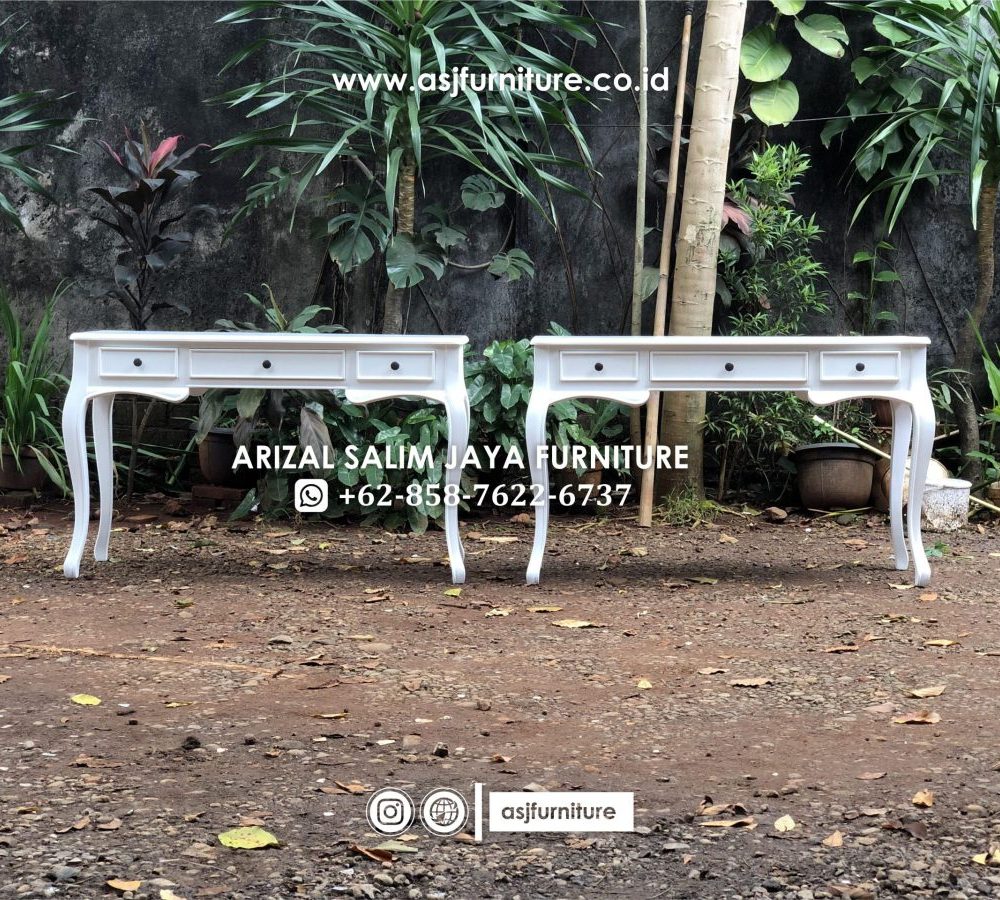 Meja Belajar Shabby Minimalis