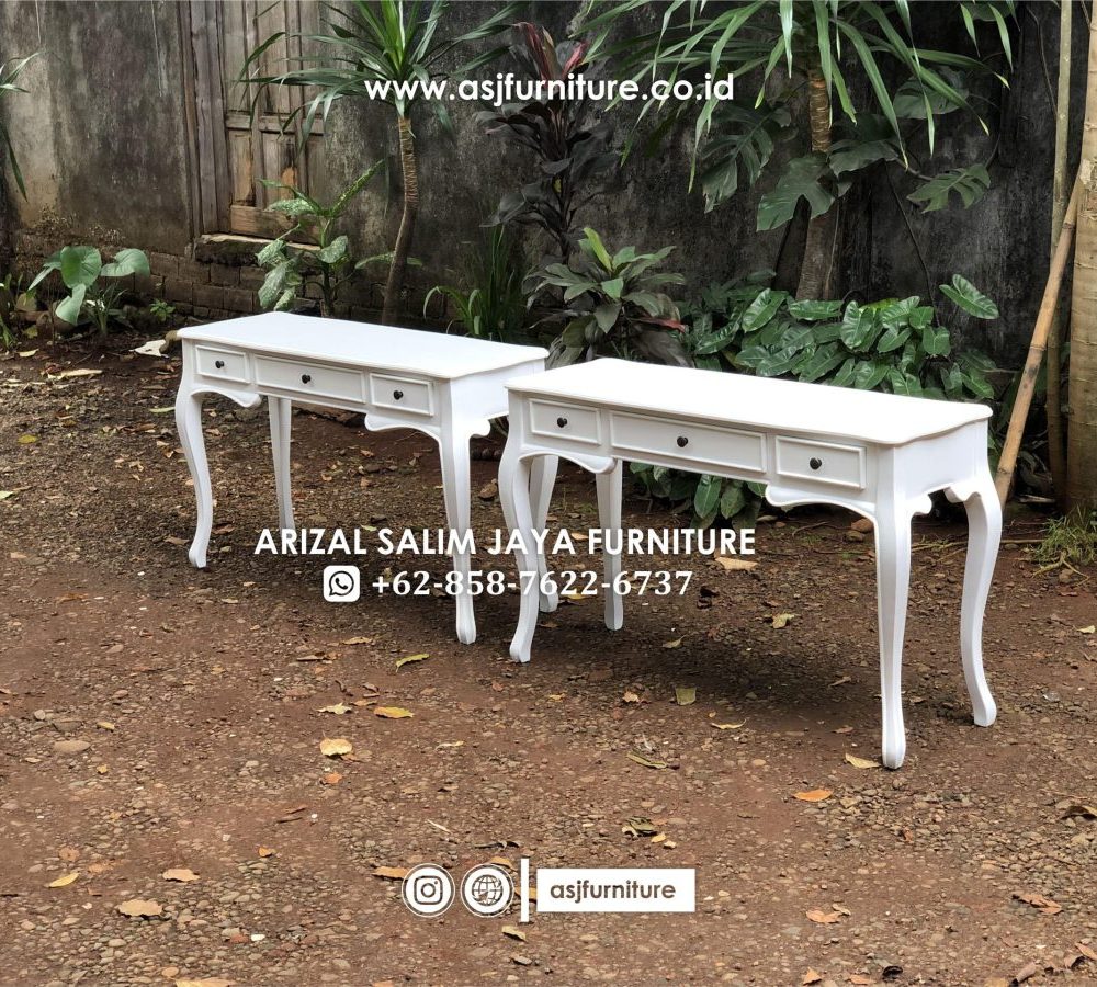 Meja Belajar Shabby Minimalis
