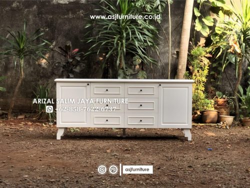 Buffet Modern Putih Minimalis Buffet Modern Putih Minimalis
