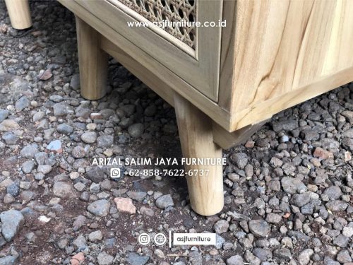 Nakas Jati Rotan Minimalis Nakas Jati Rotan Minimalis