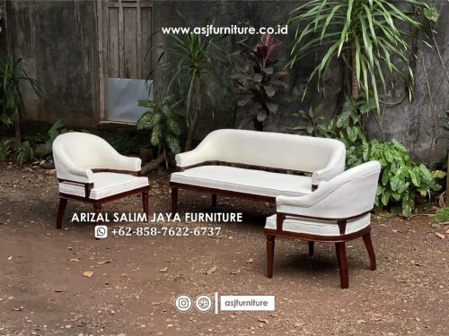 Set Kursi Tamu Jati Klasik Minimalis