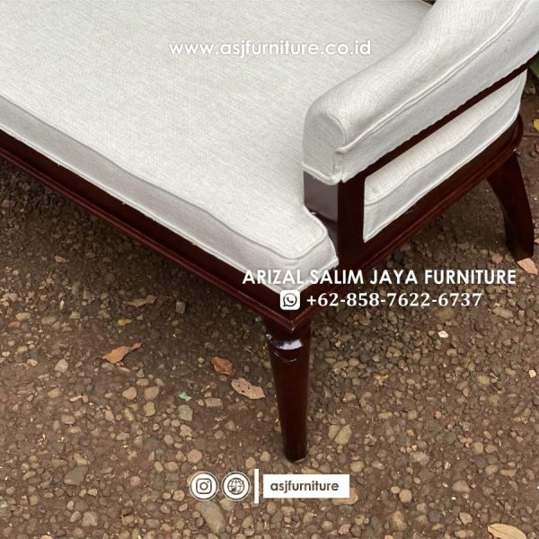 Kursi Tamu Jati Minimalis 2 Seater