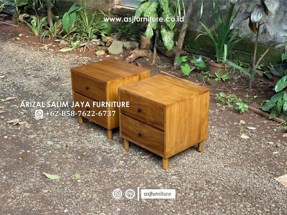Nakas Minimalis Jati Modern