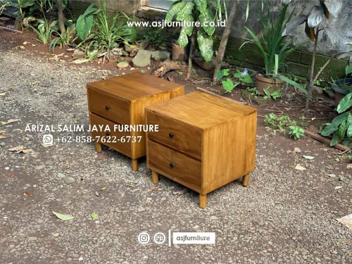 Nakas Minimalis Jati Modern