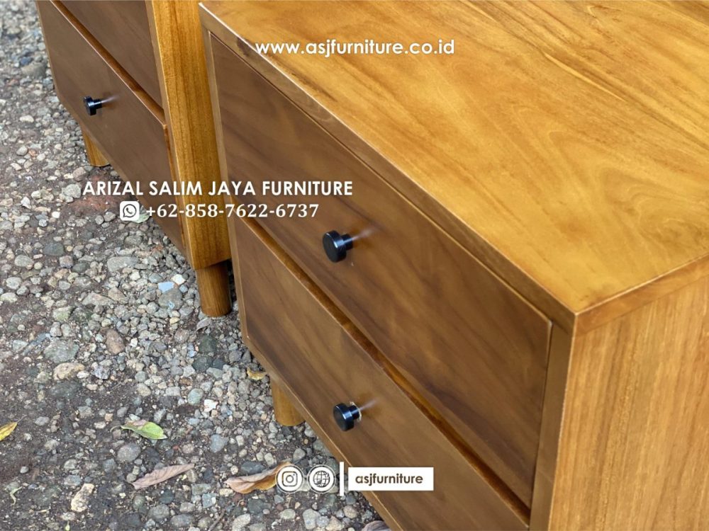 Nakas Minimalis Jati Modern