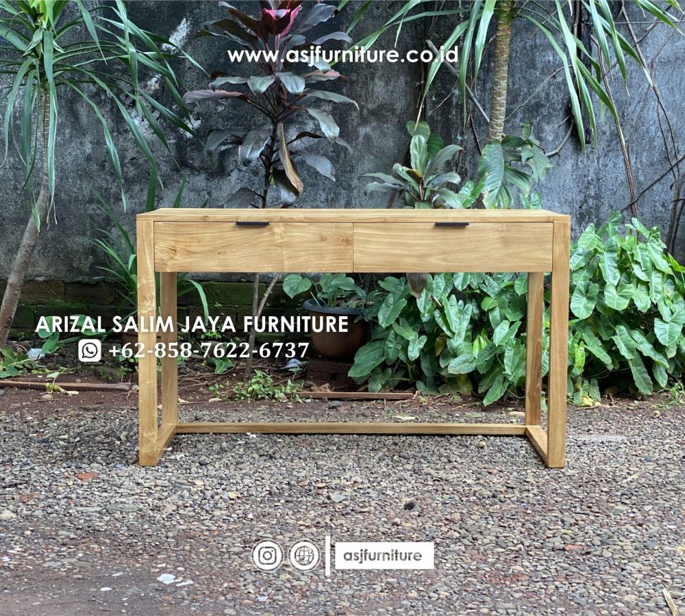 Meja Kerja Jati Minimalis