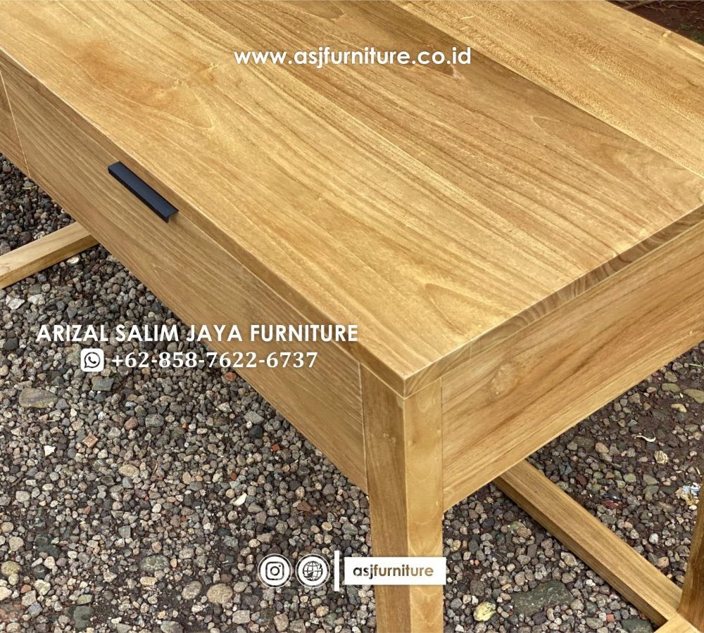 Meja Kerja Jati Minimalis