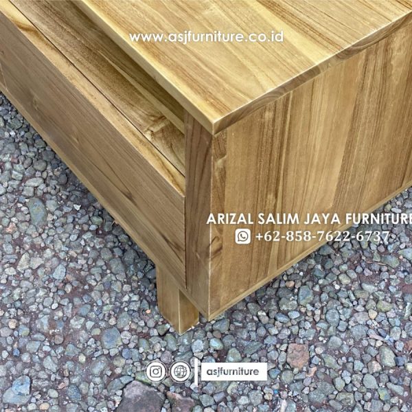 Meja TV Jati Modern