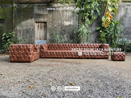 Set Sofa Tamu Chesterfield Classic Mewah Set Sofa Tamu Chesterfield Classic Mewah