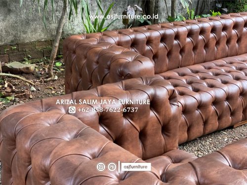 Set Sofa Tamu Chesterfield Classic Mewah Set Sofa Tamu Chesterfield Classic Mewah