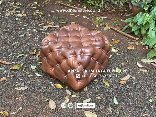 Stool Sofa Chesterfield Classic