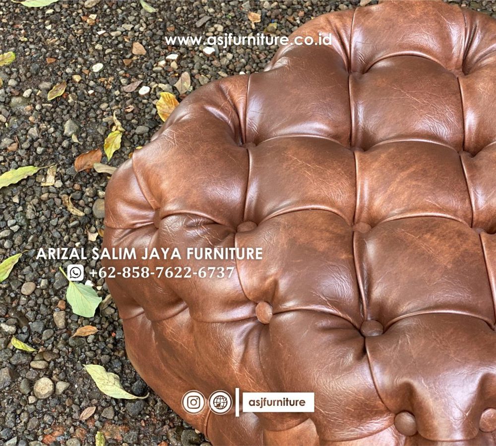 Stool Sofa Chesterfield Classic