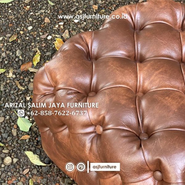 Stool Sofa Chesterfield Classic