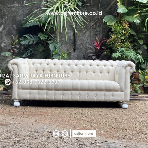 Sofa Chester Minimalis 3 Dudukan