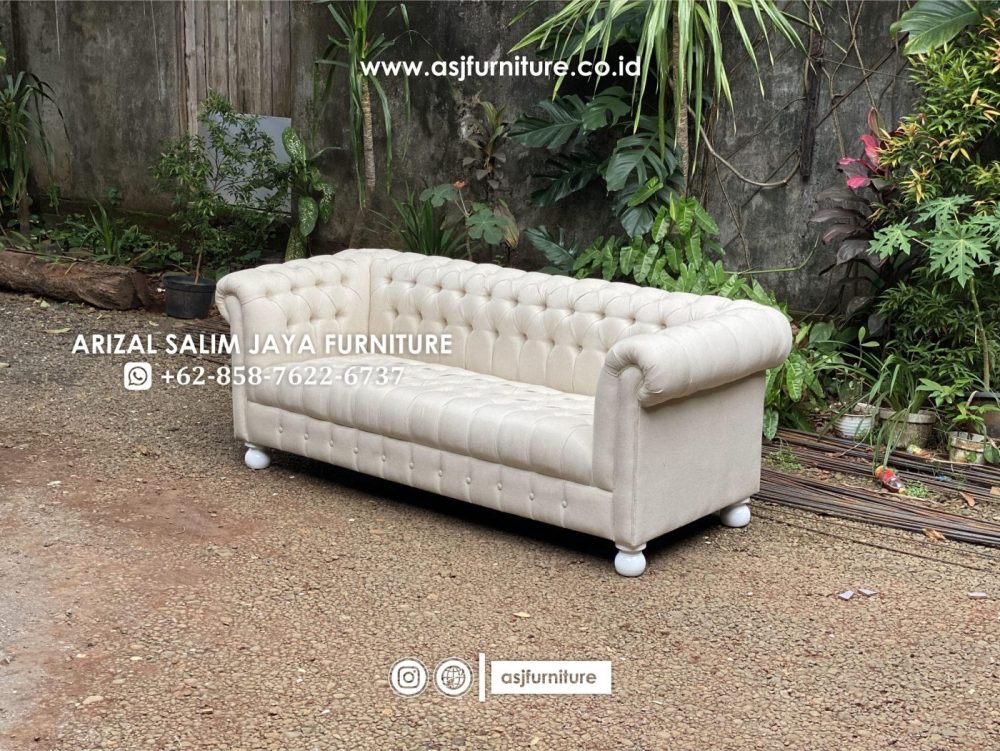 Sofa Chester Minimalis 3 Dudukan