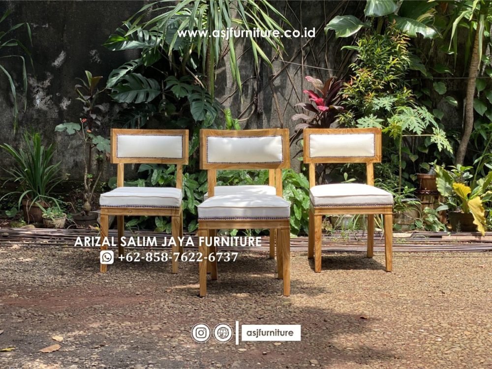 Kursi Makan Jati Rustic Klasik Minimalis