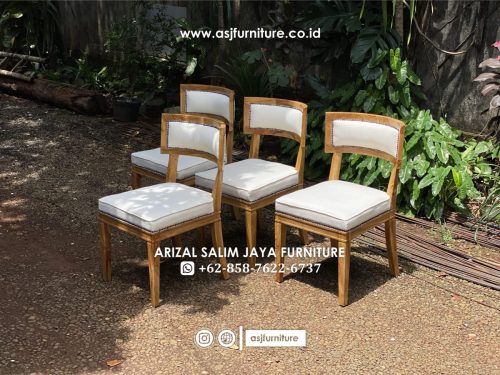 Kursi Makan Jati Rustic Klasik Minimalis