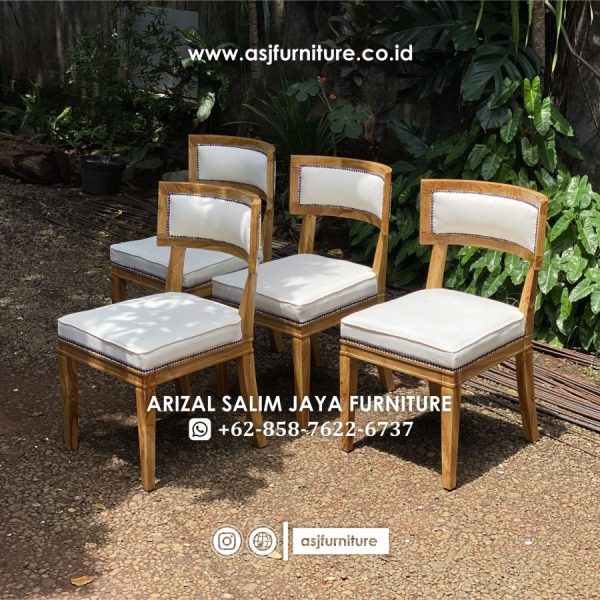 Kursi Makan Jati Rustic Klasik Minimalis