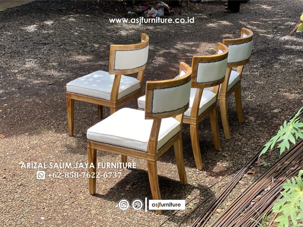 Kursi Makan Jati Rustic Klasik Minimalis
