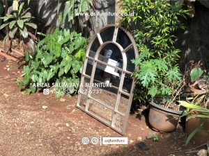 Cermin Mirror Besi Vintage
