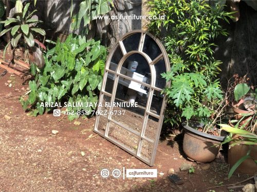 Kaca Cermin Mirror Besi Vintage Kaca Cermin Mirror Besi Vintage