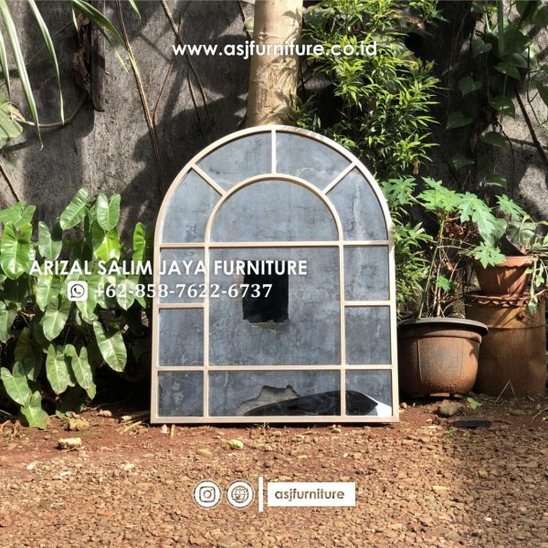 Kaca Hias Mirror Besi Vintage
