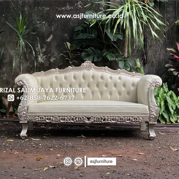 Kursi Sofa Ukir 3 Seater Klasik Minimalis