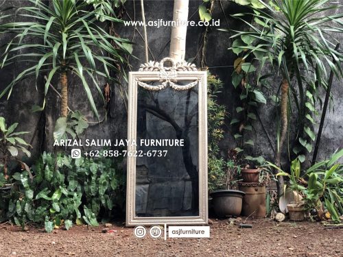 Kaca Mirror Berdiri Ukir Modern Kaca Mirror Berdiri Ukir Modern
